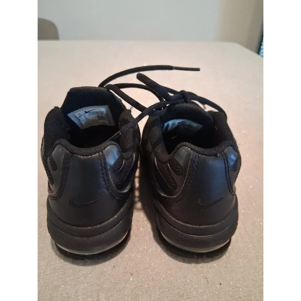 Nike Air Max Plus TD Black Pure Platinum 314730-053 Toddler Size 6C NO INSOLES